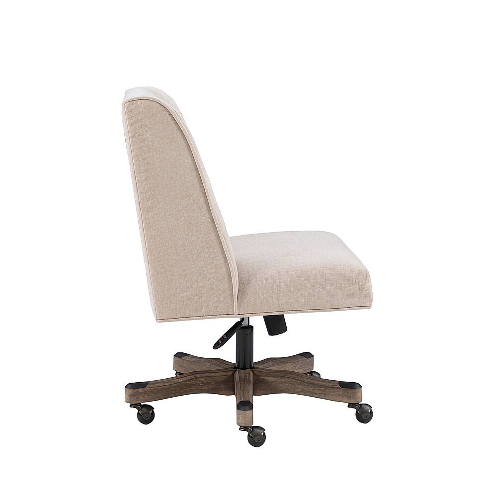 Plush fabric 2025 office chair