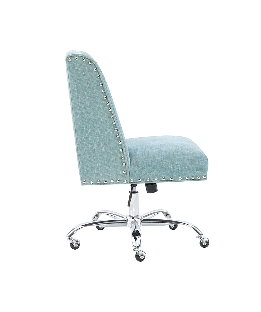 Plush fabric office online chair