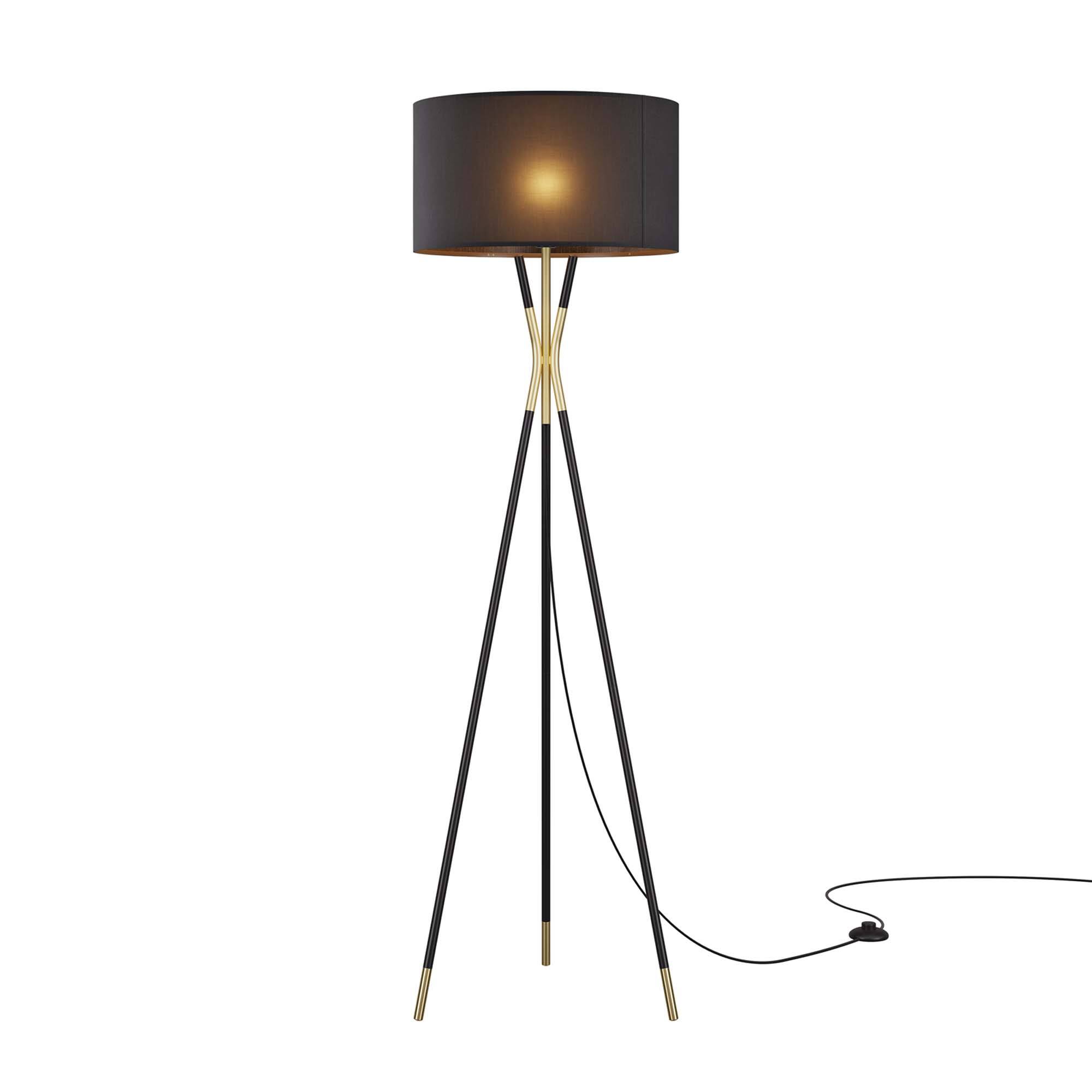 Alt View 4. Modway - Audrey Standing Floor Lamp by Modway - Black Black.