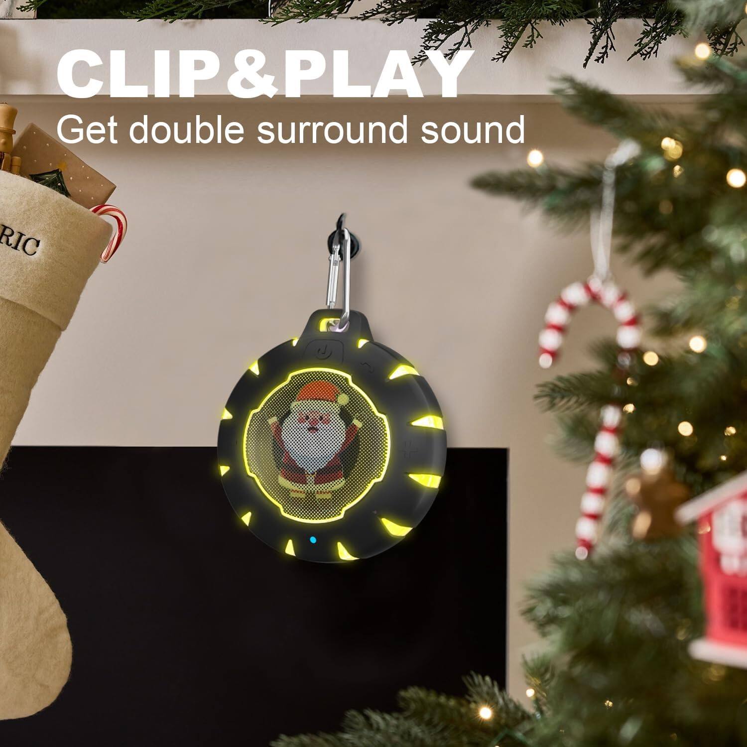 CLIP & PLAY  
Get double surround sound