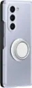 Angle. Samsung - Galaxy Z Fold5 Gadget Case - Clear.
