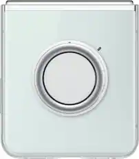 Front. Samsung - Galaxy Z Flip5 Gadget Case - Clear.