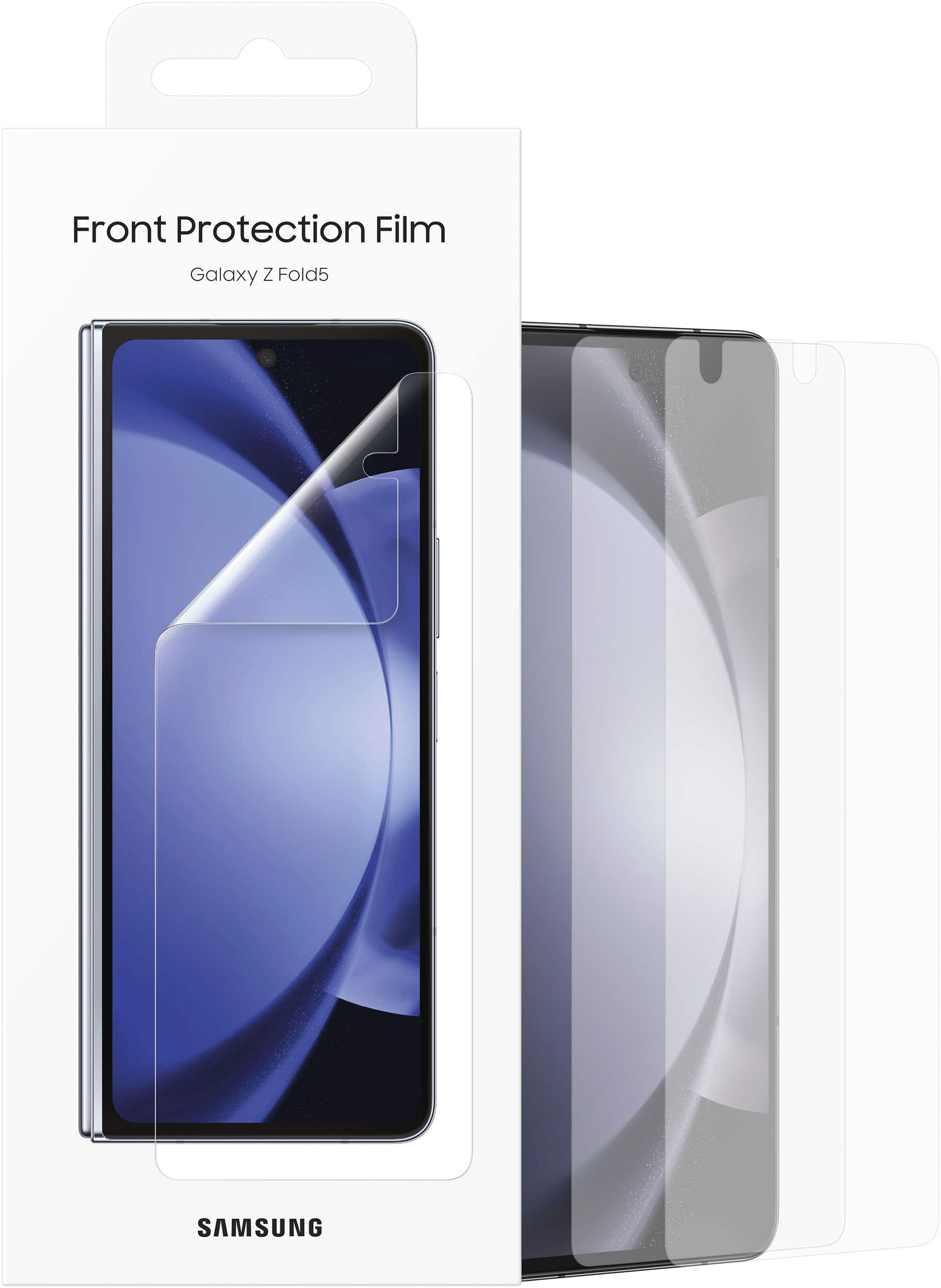 Alt View 11. Samsung - Galaxy Z Fold5 Front Protection Film - Clear.
