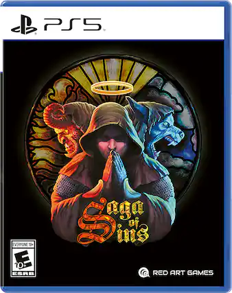 Front. Red Art Games - Saga of Sins. - E10+ (Everyone 10+)
