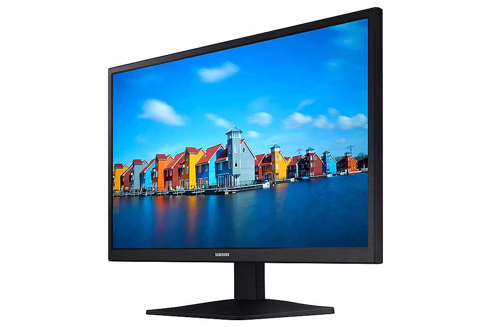 Alt View 17. Samsung - S33A 22” LED FHD Monitor (HDMI, D-sub) - Black.