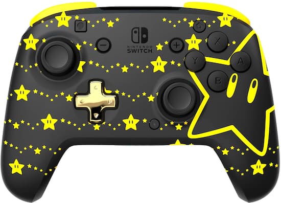 PDP REMATCH GLOW Wireless Controller Super Star Glow-in-the-Dark For Nintendo  Switch, Nintendo Switch OLED Model Super Star 500-202-STGD - Best Buy