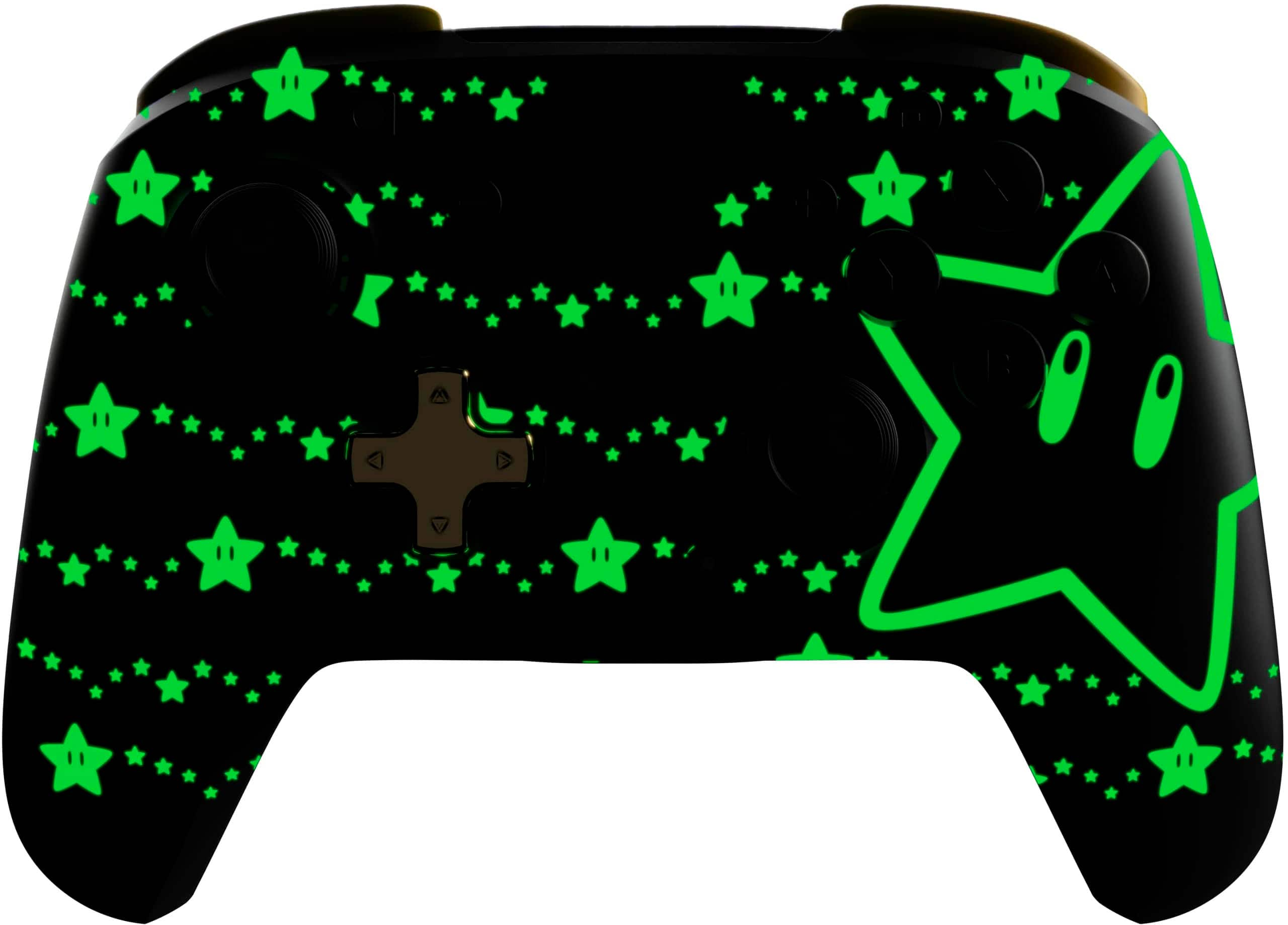 PDP REMATCH GLOW Wireless Controller Super Star Glow-in-the-Dark For Nintendo  Switch, Nintendo Switch OLED Model Super Star 500-202-STGD - Best Buy