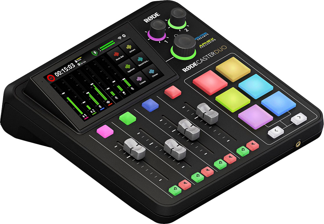 RØDE RØDECaster Pro II All-in-One Production Solution for Podcasting,  Streaming, Music Production and Content Creation,Black : Musical  Instruments 