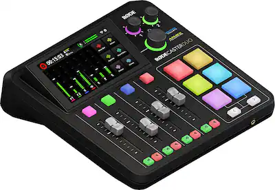 RĂDE - RĂDECaster Duo Integrated Audio Production Studio - Black