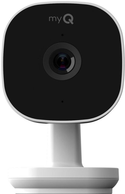 Front Zoom. Chamberlain - myQ Smart Garage Security Camera - White.