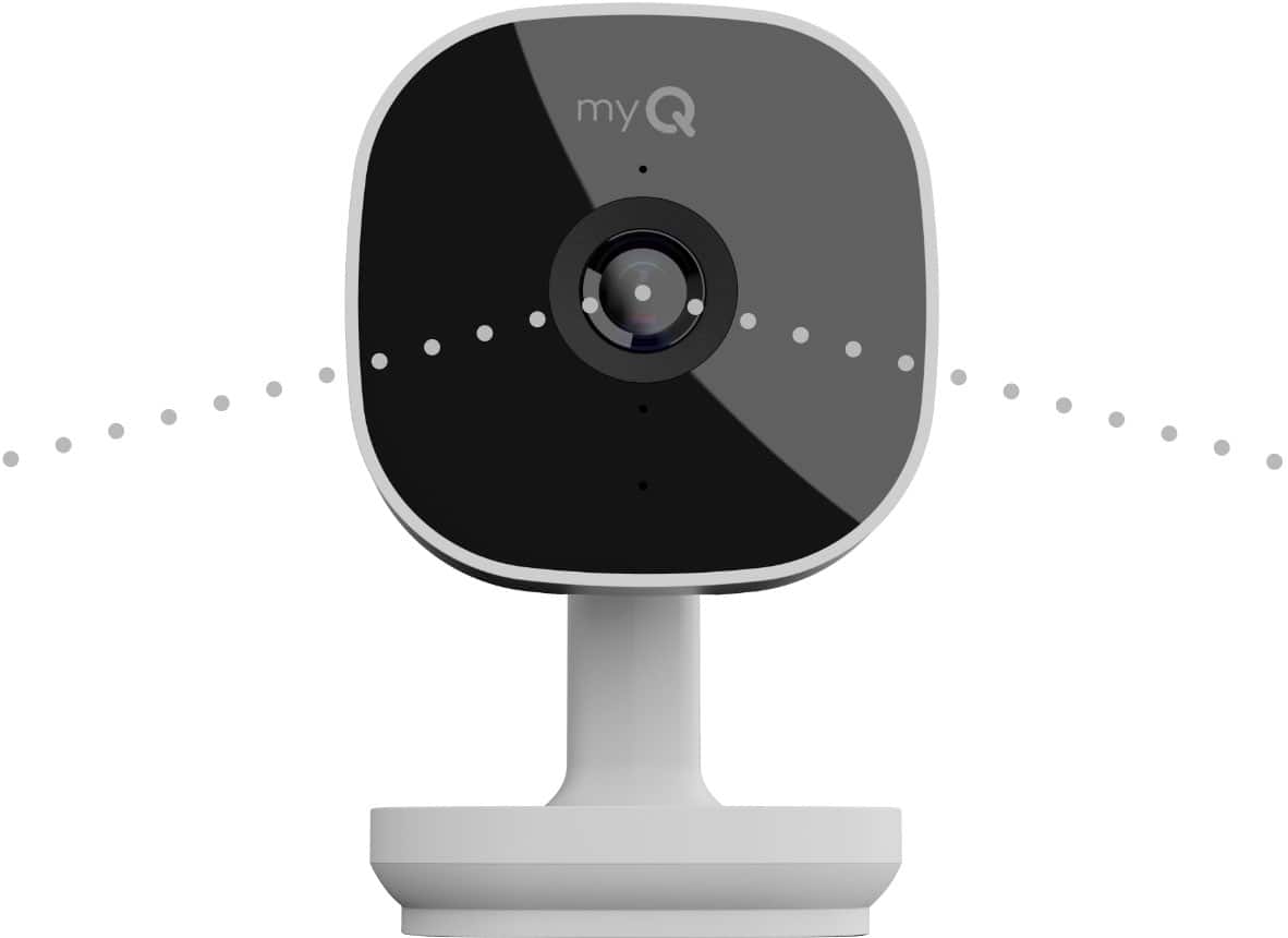 Alt View 14. Chamberlain - myQ Smart Garage Security Camera - White.