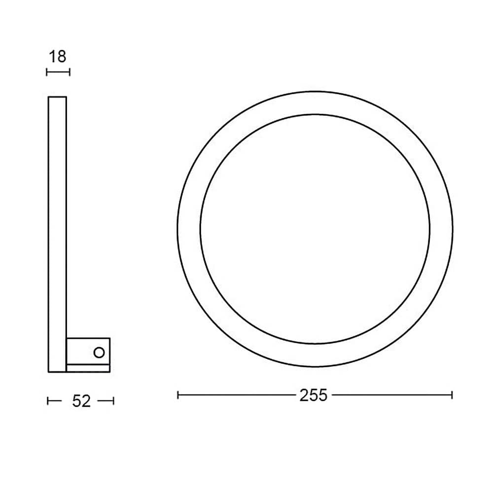 Alt View 15. Philips - Hue Sana Wall Light - White.