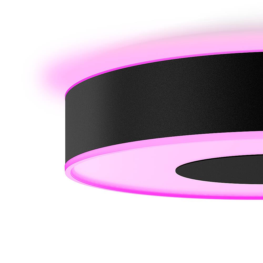 Angle. Philips - Hue Infuse Ceiling Light - Black.