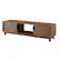 Angle. Walker Edison - 58" Mid-Century Modern Fluted-Door TV Stand for TVs up to 65" - Mocha.