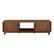 Front. Walker Edison - 58" Mid-Century Modern Fluted-Door TV Stand for TVs up to 65" - Mocha.