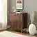 Alt View 12. Walker Edison - Urban 4-Door Accent Cabinet - Dark Walnut.