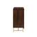 Alt View 31. Walker Edison - Urban 4-Door Accent Cabinet - Dark Walnut.