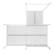 Alt View 30. Walker Edison - Modern L-Shape Twin Bunk Bed - White.