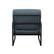 Alt View 24. Walker Edison - Modern Metal-Arm Accent Chair - Indigo Blue.