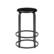 Alt View 24. Walker Edison - Modern Industrial Round Kitchen Stool - Black.