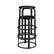 Alt View 26. Walker Edison - Modern Industrial Round Kitchen Stool - Black.