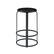 Alt View 31. Walker Edison - Modern Industrial Round Kitchen Stool - Black.
