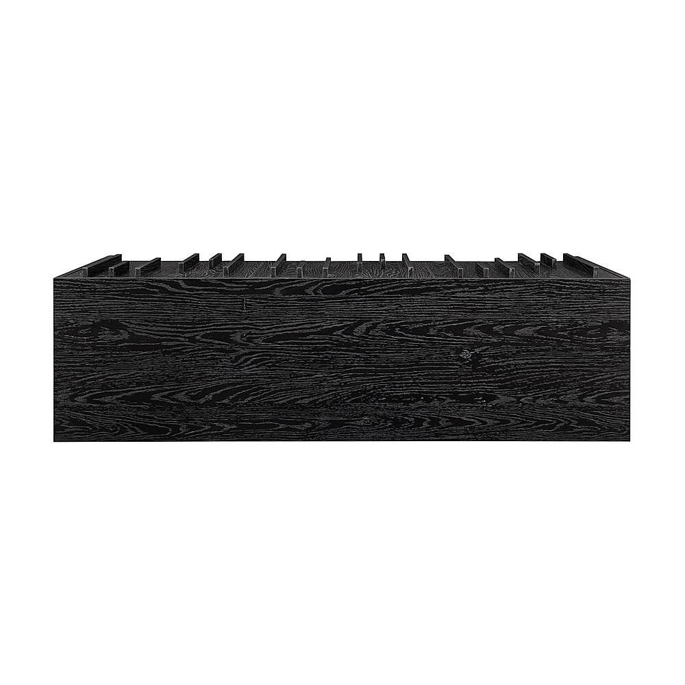 Alt View 29. Walker Edison - Contemporary Art Deco Vertical Detail Sideboard - Black.