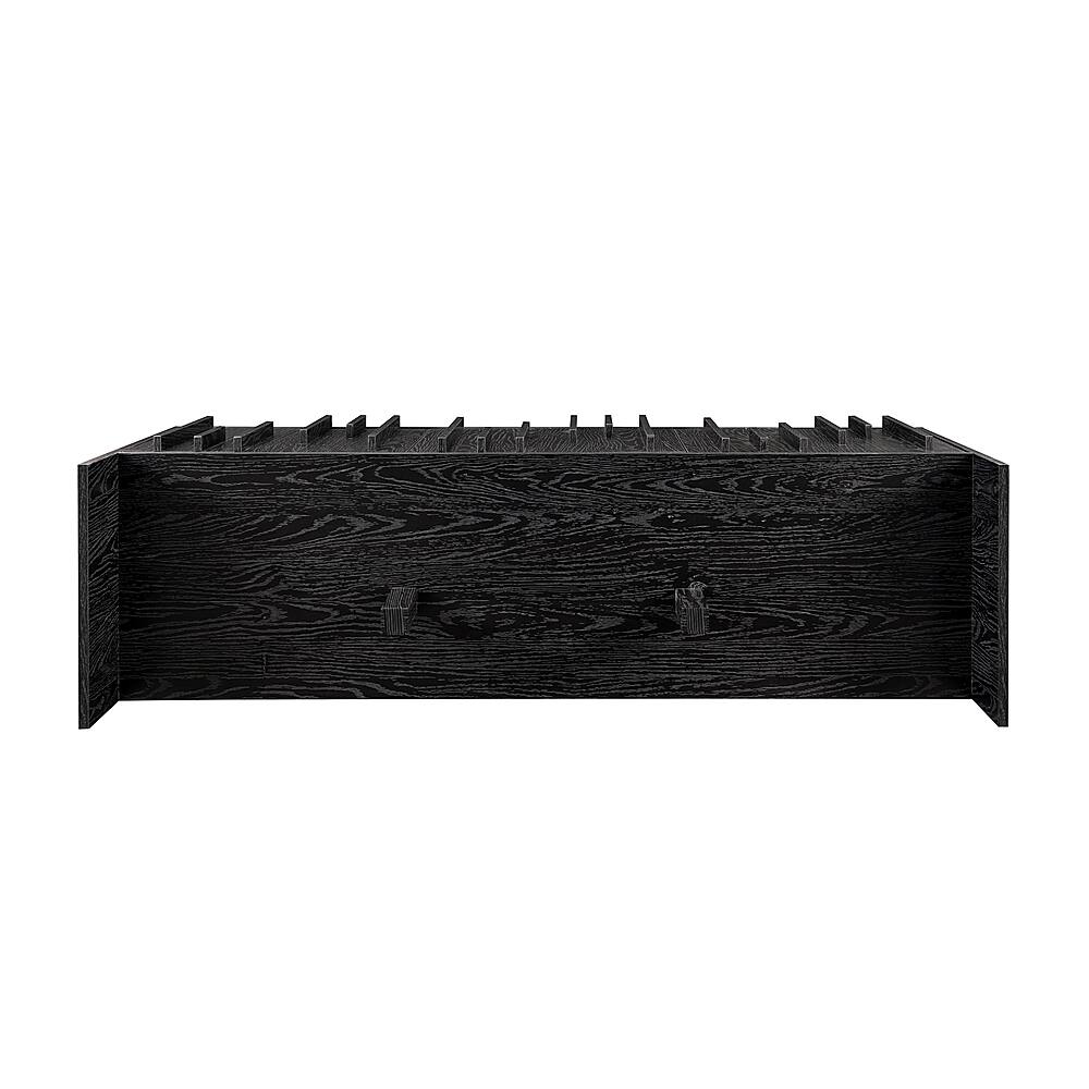 Alt View 30. Walker Edison - Contemporary Art Deco Vertical Detail Sideboard - Black.