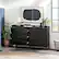 Alt View 16. Walker Edison - Modern Minimalist 6-Drawer Solid Wood Dresser - Black.