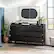 Alt View 17. Walker Edison - Modern Minimalist 6-Drawer Solid Wood Dresser - Black.