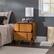 Alt View 16. Walker Edison - Modern Solid Wood 2-Drawer Nightstand - Caramel.