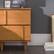 Alt View 18. Walker Edison - Modern Solid Wood 2-Drawer Nightstand - Caramel.
