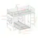 Alt View 40. Walker Edison - Modern L-Shape Twin Bunk Bed - White.