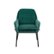 Front Zoom. Walker Edison - Glam Accent Chair - Teal.