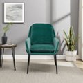 Alt View Zoom 11. Walker Edison - Glam Accent Chair - Teal.