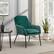 Alt View 12. Walker Edison - Glam Accent Chair - Teal.