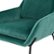 Alt View Zoom 32. Walker Edison - Glam Accent Chair - Teal.