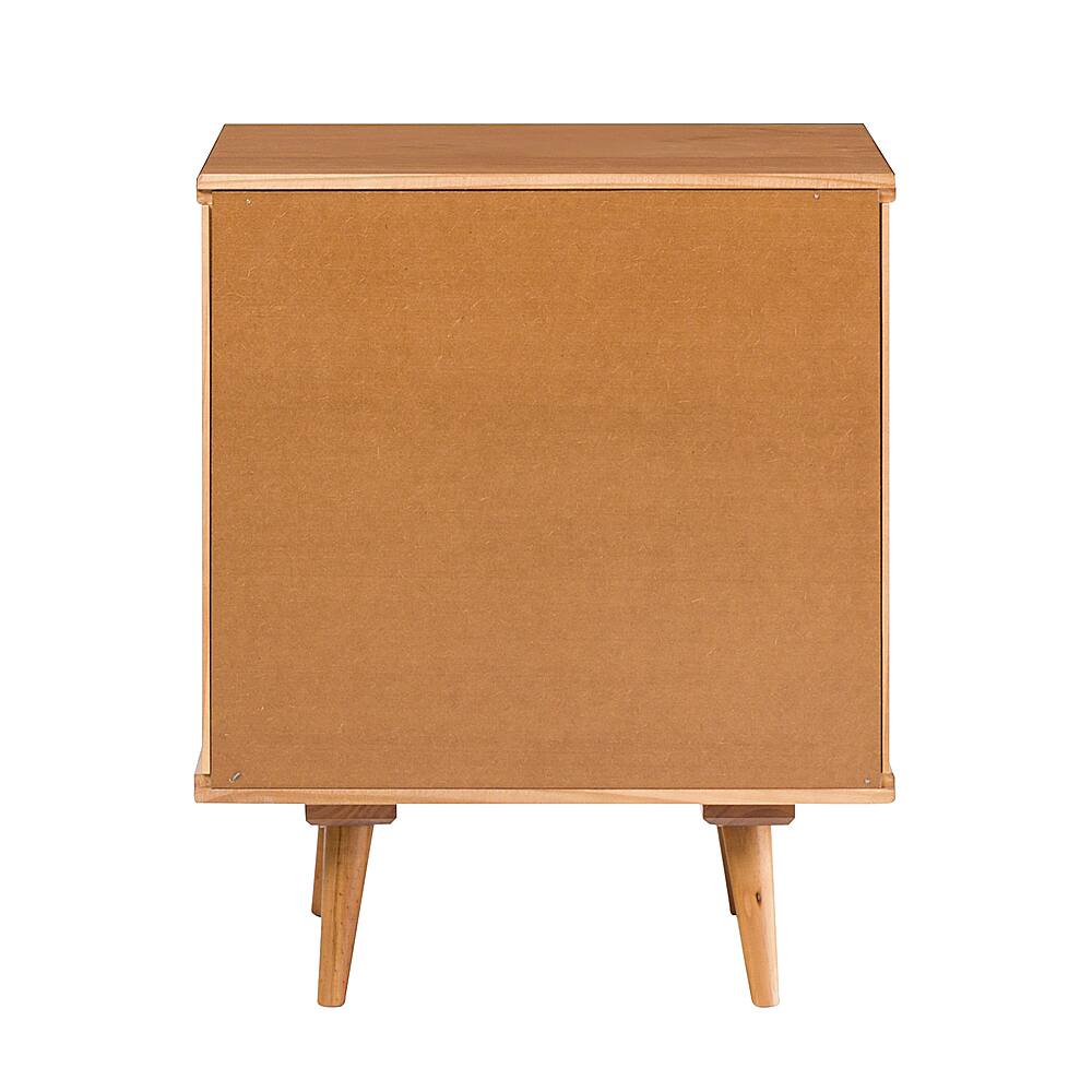 Best Buy: Walker Edison Mid-Century Modern Minimalist 1-Drawer Solid ...