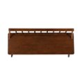 Alt View Zoom 29. Walker Edison - Contemporary Low-Back Spindle Bench - Walnut.
