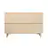 Alt View 24. Walker Edison - Retro Solid Wood 6-Drawer Dresser - Natural Pine.