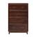 Front. Walker Edison - Classic Solid Wood 4-Drawer Dresser - Walnut.