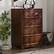 Alt View 12. Walker Edison - Classic Solid Wood 4-Drawer Dresser - Walnut.