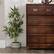 Alt View 18. Walker Edison - Classic Solid Wood 4-Drawer Dresser - Walnut.