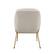 Alt View 24. Walker Edison - Glam Accent Chair - Cream.