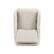 Alt View 29. Walker Edison - Glam Accent Chair - Cream.