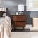 Alt View 17. Walker Edison - Modern Solid Wood 2-Drawer Nightstand - Walnut.