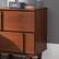 Alt View 19. Walker Edison - Modern Solid Wood 2-Drawer Nightstand - Walnut.