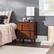 Alt View 38. Walker Edison - Modern Solid Wood 2-Drawer Nightstand - Walnut.
