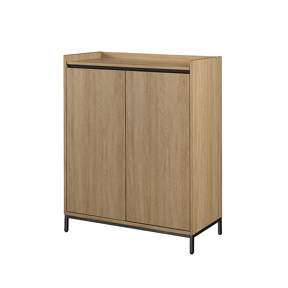 Walker Edison – Contemporary Accent Cabinet – Coastal Oak Sansujyuku sansujyuku.com