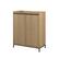 Angle. Walker Edison - Contemporary Accent Cabinet - Coastal Oak.